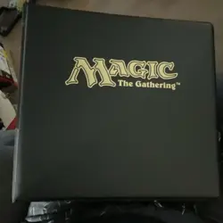 Wizards of the Coast MTG Magic the Gathering cards and binder - Image 1