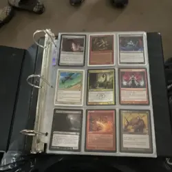 Wizards of the Coast MTG Magic the Gathering cards and binder - Image 2