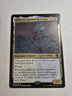 Millicent, Restless Revenant - Foil - Display Commander - Thick Stock NM - Image 1