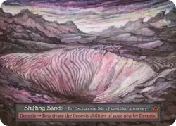 Sorcery Contested Realm ALPHA - Shifting Sands - exceptional non-foil site N/M - Image 1