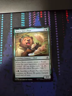 Bosco, Just a Bear - FOIL - NM -Avatar the Last Airbender - Legendary Creature - Image 1