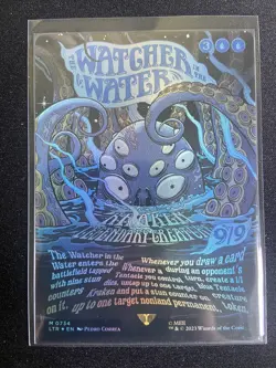 Watcher in the Water | NM Foil Borderless Poster | Lord of the Rings MTG - Image 1