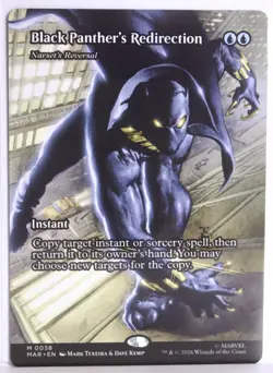Black Panther's Redirection [New, Near Mint] Borderless {Marvel Super Heroes} - Image 1