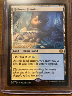 MTG Hallowed Fountain ECL 0265 Near Mint - Image 2