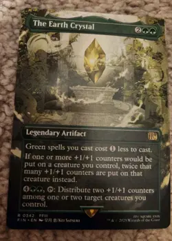 The Earth Crystal Mtg Final Fantasy Borderless - Image 1