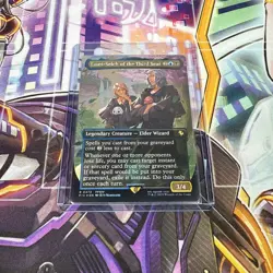 Emet-Selch of the Third Seat (Borderless) (Chocobo Track Foil) Magic MTG - Image 2