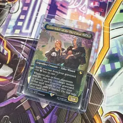 Emet-Selch of the Third Seat (Borderless) (Chocobo Track Foil) Magic MTG - Image 3