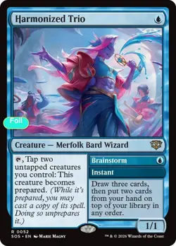 Harmonized Trio - Foil - SOS - 52 NM/LP - Image 1
