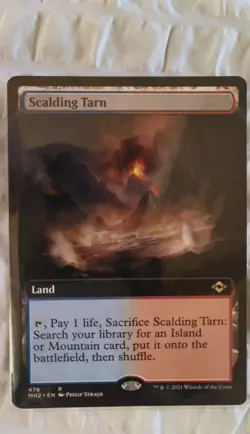 Scalding Tarn (Extended Art) Modern Horizons 2 Regular - Image 1