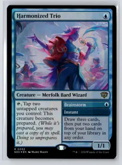 Harmonized Trio #52 Secrets of Strixhaven Foil Magic The Gathering MTG - Image 1