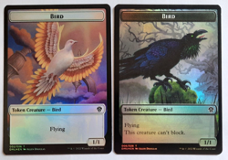 MTG 2022 Dominaria United BIRD 002/BIRD 006 Double Token FOIL M/NM - Image 1
