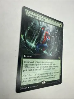 Strength of Will (Extended Art) Marvel's Spider-Man Regular Rare NM+ - Image 2