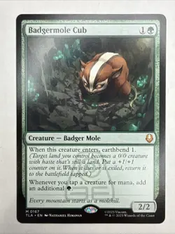 Badgermole Cub Avatar: The Last Airbender Regular Pack Fresh NM - Image 1