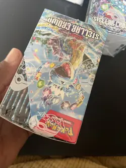 Pokemon TCG Scarlet & Violet Stellar Crown Half Booster Box, 18 Packs, Sealed. - Image 2