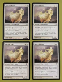 Spectral Rider x4 Innistrad 4x Playset Magic the Gathering MTG - Image 1