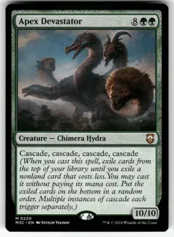 Apex Devastator 220 Mythic Commander: Modern Horizons 3 Magic: The Gathering NM - Image 1