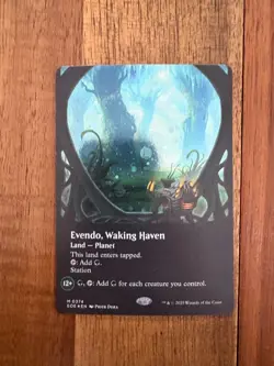 Evendo, Waking Haven (Borderless) (Galaxy Foil) Edge of Eternities Foil - Image 1