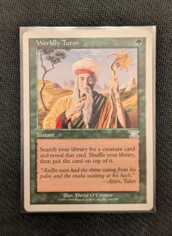 Worldly Tutor (Regular) 6th Edition (LP) MTG - Image 2
