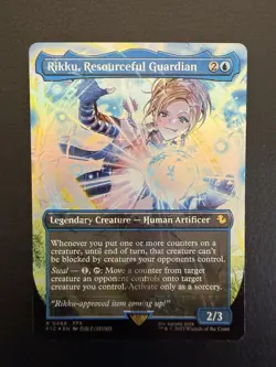 Rikku, Resourceful Guardian (Borderless) (Chocobo Track Foil) Final Fantasy - Image 1
