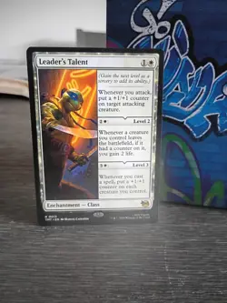 Wizards of the Coast MTG TMNT Leader's Talent Rare 0013 EN White Regular - Image 1