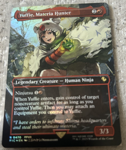 Yuffie, Materia Hunter Final Fantasy Chocobo Track Foil 0470 MTG Magic - Image 1