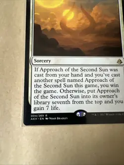 MTG Approach of the Second Sun AKH 004 R NM Regular - Image 3