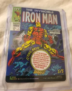 Tony Stark, The Invincible Iron Man M 0392 MTG Magic The Gathering - Image 1