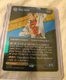 Tony Stark, The Invincible Iron Man M 0392 MTG Magic The Gathering - Image 2