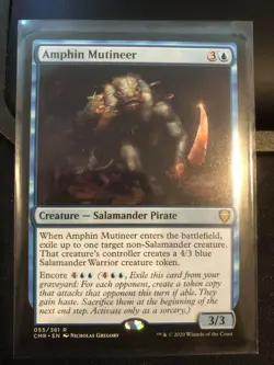 Magic The Gathering - Commander Legends - Amphin Mutineer Pack Fresh - Image 1