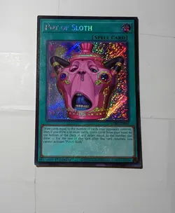 Pot of Sloth CORI-EN061 - Secret Rare Yu-Gi-Oh TCG Card NM/MINT - Image 1