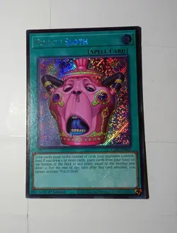 Pot of Sloth CORI-EN061 - Secret Rare Yu-Gi-Oh TCG Card NM/MINT - Image 3