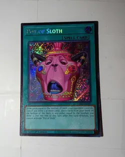 Pot of Sloth CORI-EN061 - Secret Rare Yu-Gi-Oh TCG Card NM/MINT - Image 4