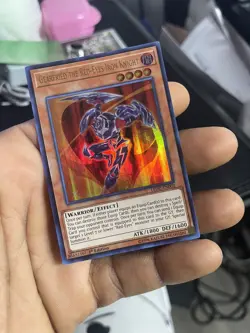Yugioh Gearfried The Red-Eyes Iron Knight (LEDU-EN002) 1st Ed. Ultra Rare - Image 4