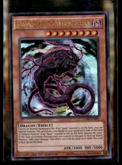 Yu Gi Oh Jormungadr the Nordic Serpent Limited Edition LC05 EN001 - Image 1