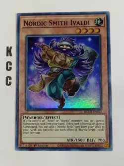 Yu-Gi-Oh! 1st Edition Bach-EN012 Nordic Smith Ivaldi - Image 1