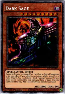 Dark Sage RA05-EN004 Starlight Rare Rarity Collection 5 Yu-Gi-Oh 1st Edition NM - Image 1
