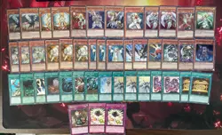 Complete Lightsworn Edison Yugioh Deck Staples Recharge Wulf More - Image 1