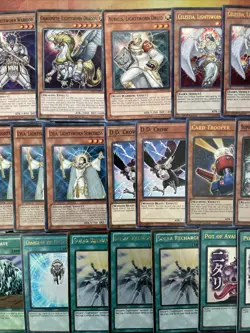 Complete Lightsworn Edison Yugioh Deck Staples Recharge Wulf More - Image 4