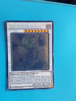 Yu-Gi-Oh! - Scarlight Red Dragon Archfiend DOCS-EN046 Ghost Rare 1st Ed (NM). - Image 5