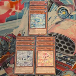 3 x Mulcharmy Purulia, Fuwalos & Meowls L26D-ENX11/X12/X14 Cmn 9cd Core Yugioh - Image 1