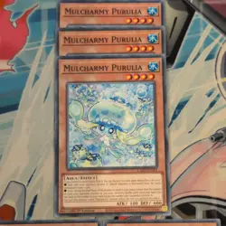 3 x Mulcharmy Purulia, Fuwalos & Meowls L26D-ENX11/X12/X14 Cmn 9cd Core Yugioh - Image 2