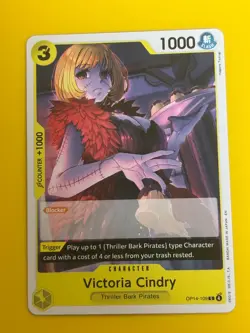 Victoria Cindry OP14-109 The Azure Sea's Seven Regular One-Piece CCG TCG - Image 1