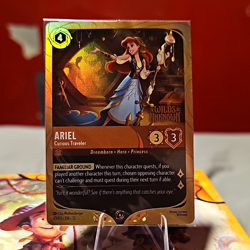Disney Lorcana TCG Ariel - Curious Traveler 43/P3 Wilds Unknown Promo Foil EN - Image 1