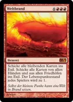 TOP Weltbrand / Worldfire - MAGIC 2013 - deutsch (excellent) ** Mythic ** - Image 1