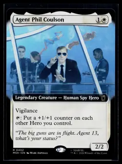 Agent Phil Coulson (Extended Art) 402 Marvel Super Heroes Rare Near Mint - Image 1