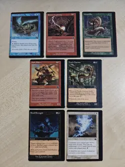 MTG Misprint Prophecy Miscut Bundle x7 - Image 1