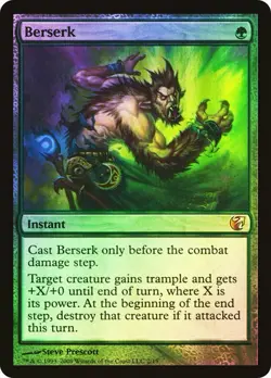 Magic The Gathering MTG BERSERK FOIL From the Vault: Exiled NM Near Mint - Image 1