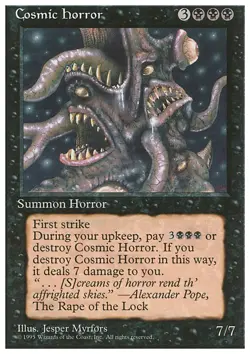 MTG COSMIC HORROR EN EXC - ORRORE COSMICO - 4TH - MAGIC - Image 1