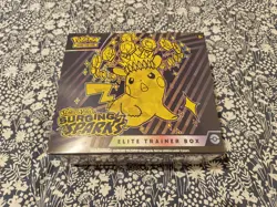 Pokemon TCG Scarlet & Violet Surging Sparks ETB Elite Trainer Box Sealed New - Image 1