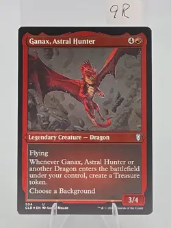 Ganax, Astral Hunter Foil Etched NM #504 Battle for Baldur's Gate Mtg - Image 1